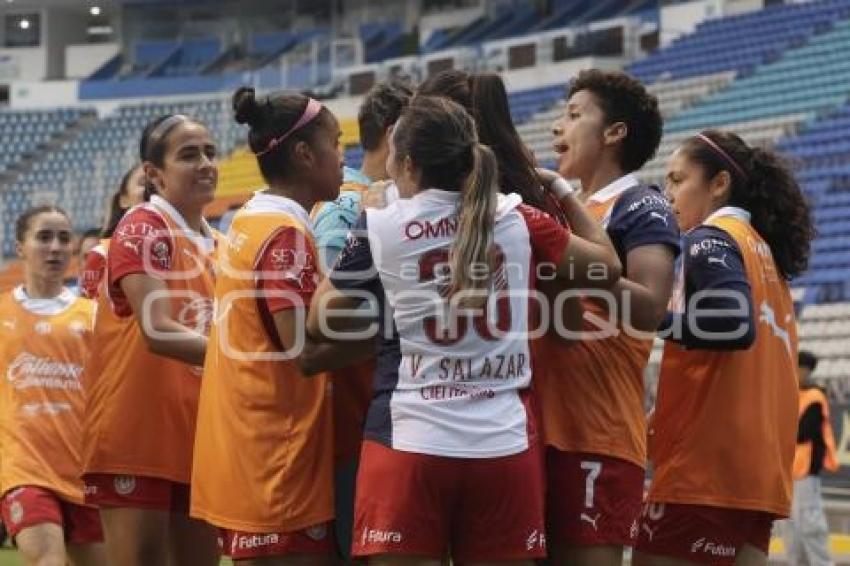 FÚTBOL FEMENIL . PUEBLA VS GUADALAJARA