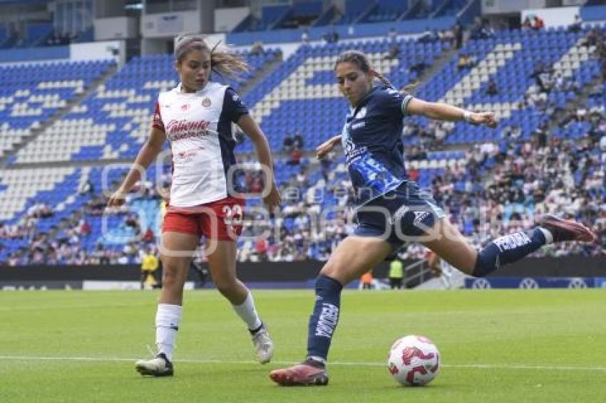 FÚTBOL FEMENIL . PUEBLA VS GUADALAJARA