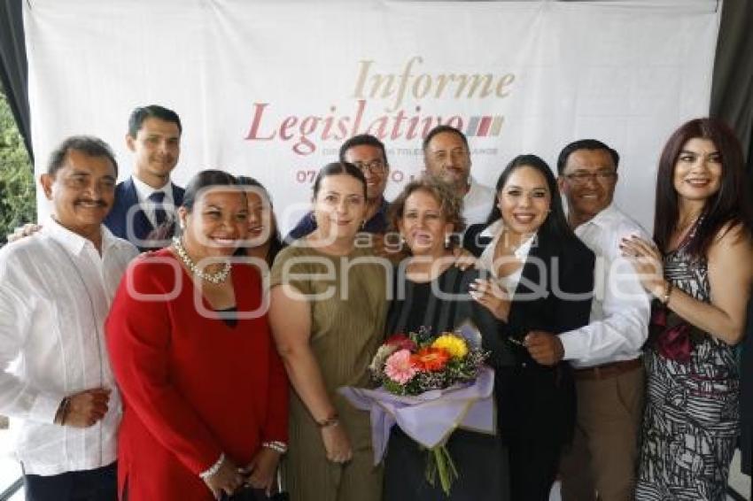 INFORME LEGISLATIVO . ROSALINDA TOLEDO
