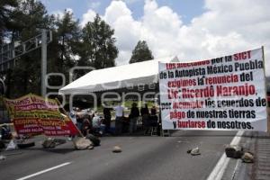 BLOQUEO AUTOPISTA