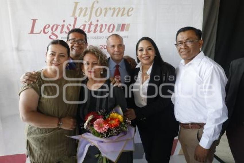 INFORME LEGISLATIVO . ROSALINDA TOLEDO