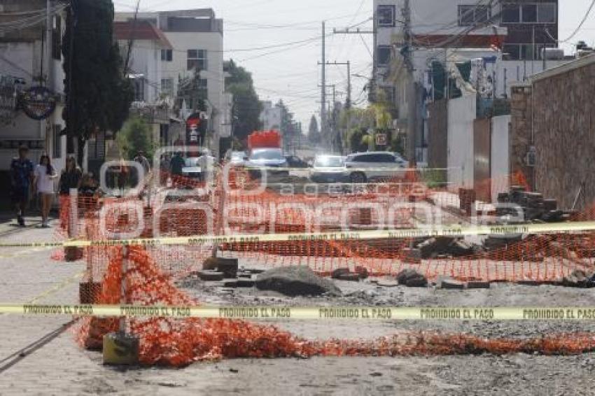 SAN ANDRÉS CHOLULA . SOCAVÓN