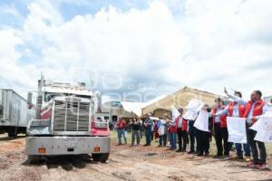 TLAXCALA . BANDERAZO PRODUCCIÓN JITOMATE