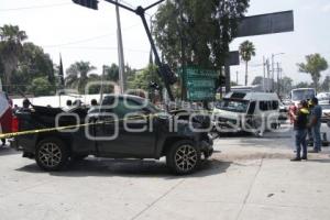 CHOQUE TRANSPORTE PÚBLICO