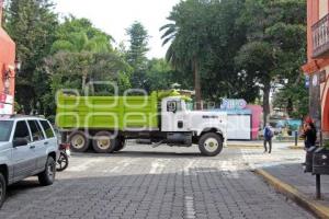 ATLIXCO . MANIFESTACIÓN TRANSPORTISTAS