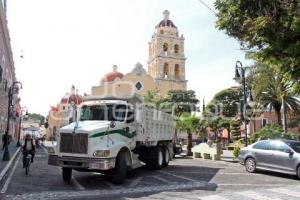 ATLIXCO . MANIFESTACIÓN TRANSPORTISTAS