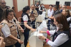 TLAXCALA . ELECCIONES AGUA POTABLE