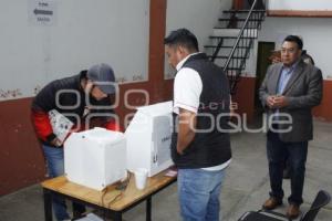TLAXCALA . ELECCIONES AGUA POTABLE