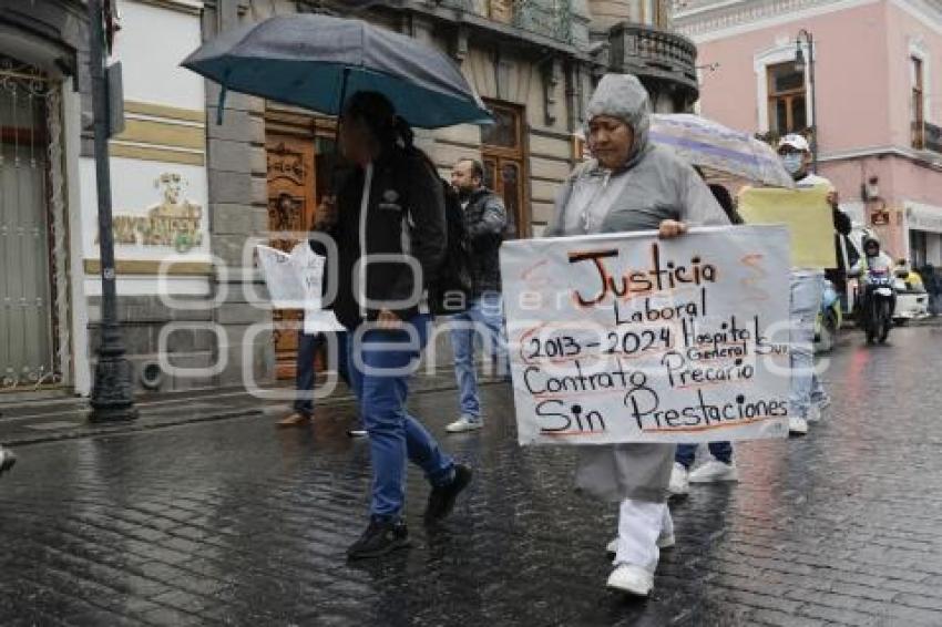 MANIFESTACIÓN . SECTOR SALUD