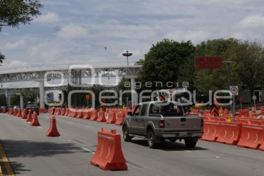 VÍA ATLIXCÁYOTL . PUENTE ELEVADO