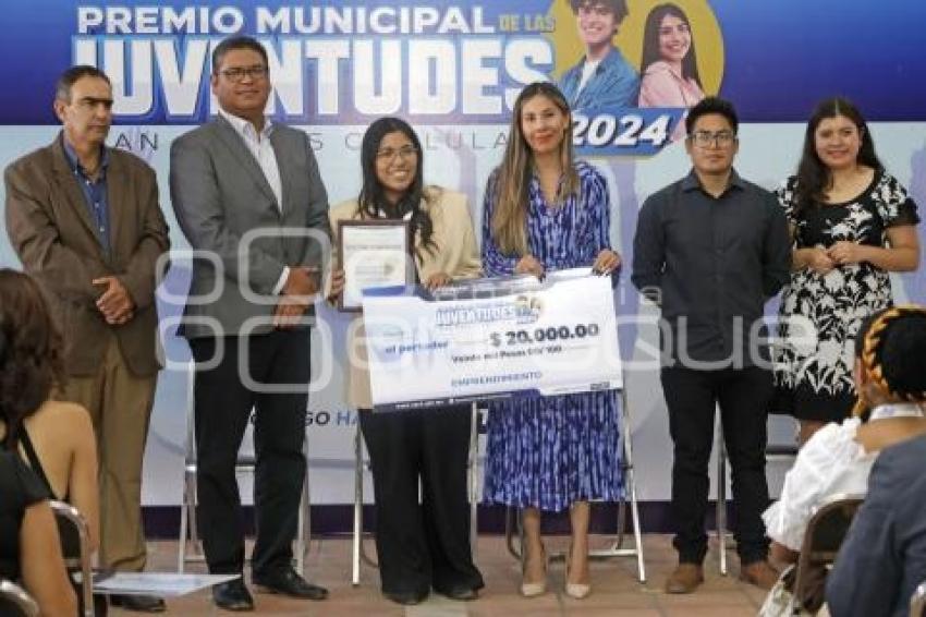 SAN ANDRÉS CHOLULA . PREMIO JUVENTUDES