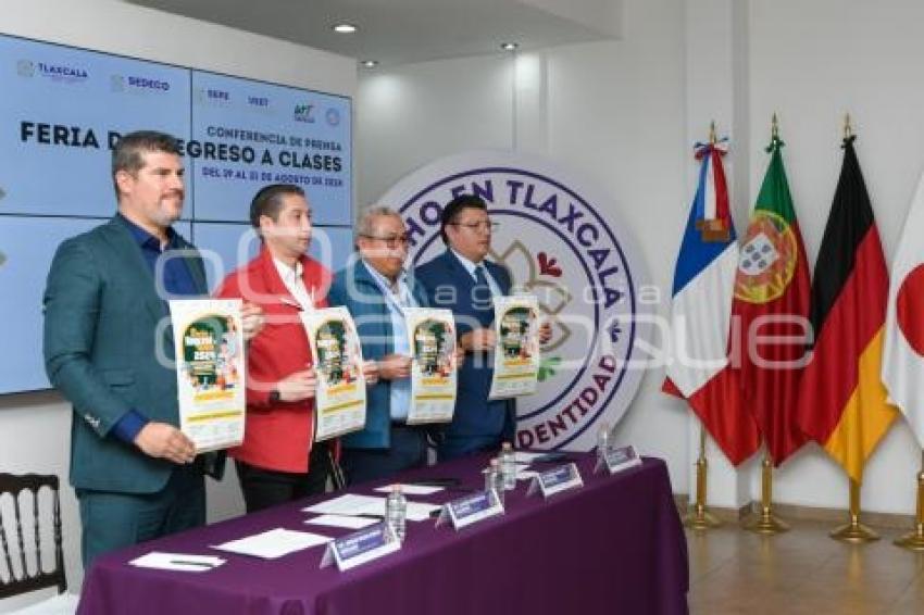 TLAXCALA . FERIA REGRESO A CLASES