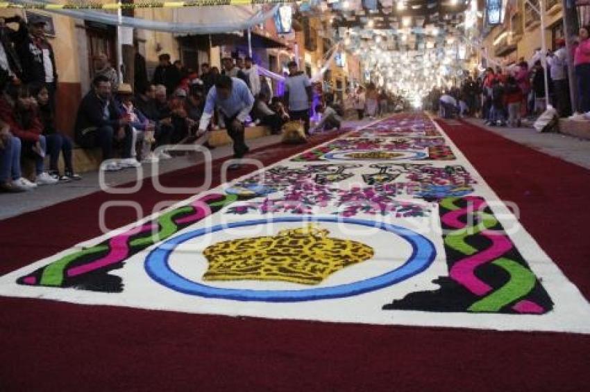 TLAXCALA . TAPETES HUAMANTLA