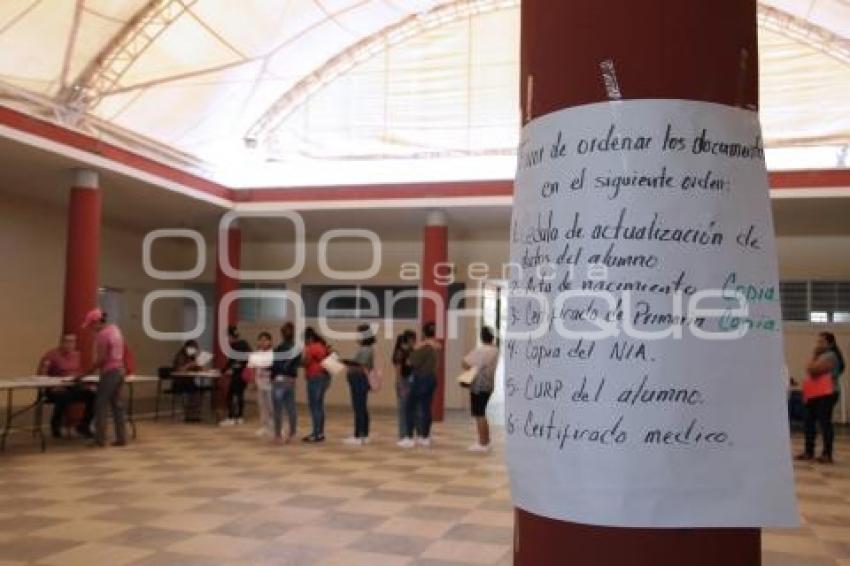ACATLÁN . INSCRIPCIONES SEP
