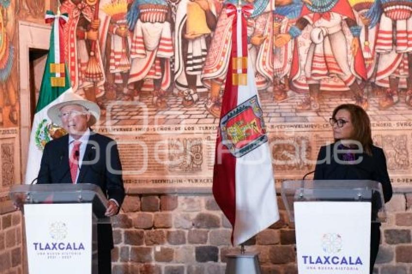 TLAXCALA . EMBAJADOR EE.UU