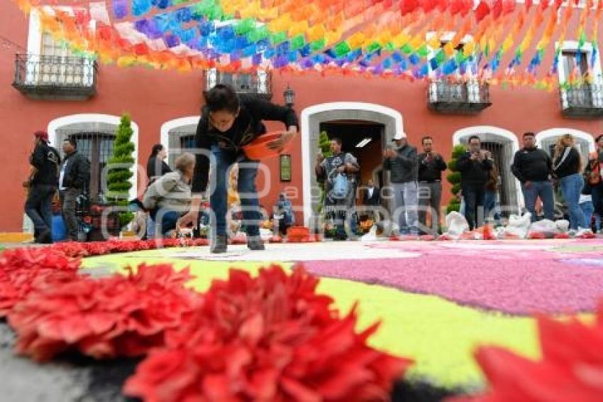 TLAXCALA . TAPETES HUAMANTLA