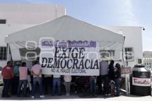 MANIFESTACIÓN . TRIBUNAL ELECTORAL