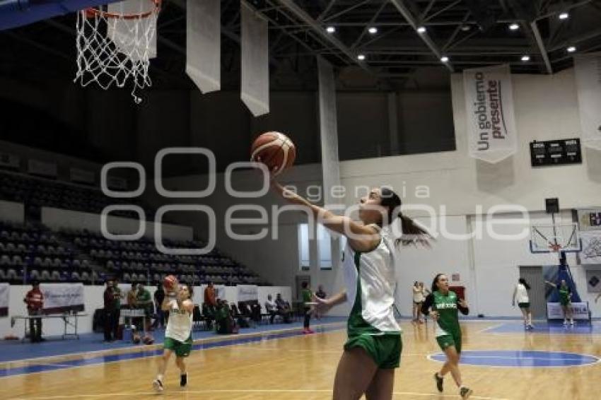 BALONCESTO FEMENIL . SELECCIÓN MEXICANA