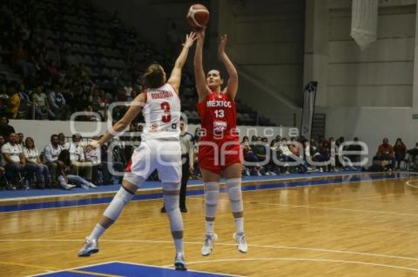 BASQUETBOL FEMENIL . MÉXICO VS REPÚBLICA CHECA
