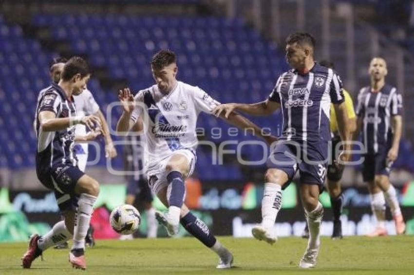 FÚTBOL . CLUB PUEBLA VS MONTERREY