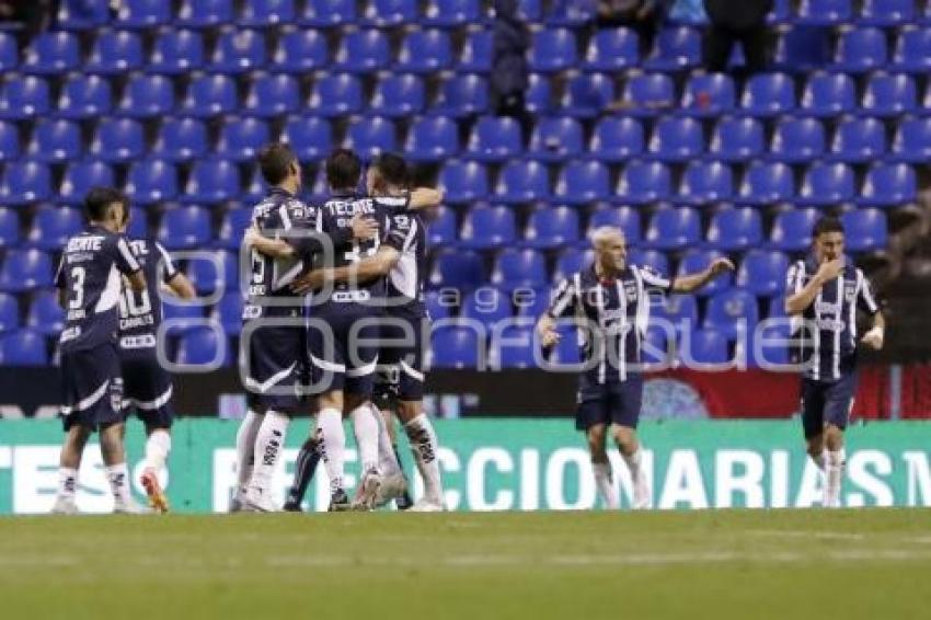 FÚTBOL . CLUB PUEBLA VS MONTERREY