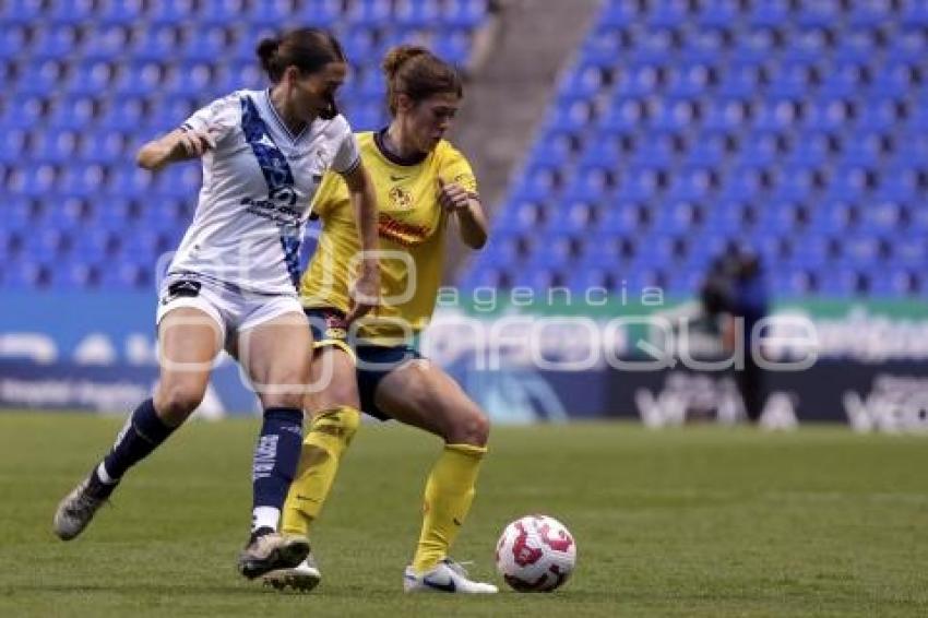 FÚTBOL FEMENIL . PUEBLA VS AMÉRICA