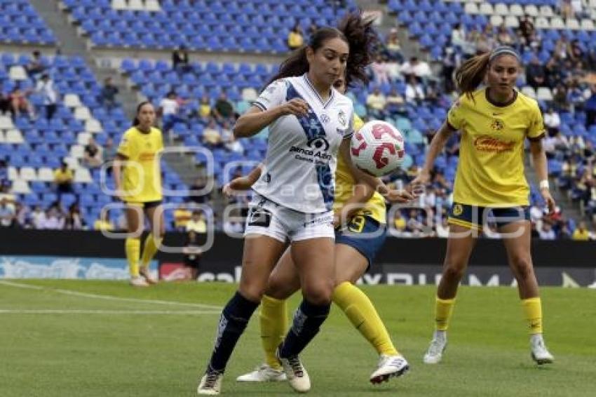 FÚTBOL FEMENIL . PUEBLA VS AMÉRICA