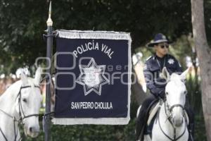 SAN PEDRO CHOLULA . GRADUACIÓN POLICÍAS