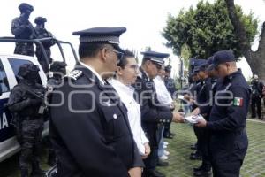 SAN PEDRO CHOLULA . GRADUACIÓN POLICÍAS