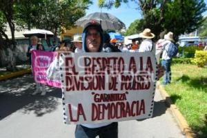 TLAXCALA . MANIFESTACIÓN PODER JUDICIAL