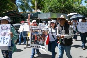TLAXCALA . MANIFESTACIÓN PODER JUDICIAL