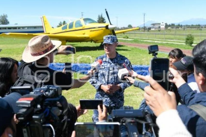 TLAXCALA . PRÁCTICAS FORMACIÓN AERONAVES