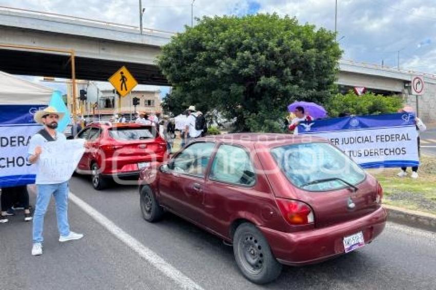 TLAXCALA . MANIFESTACIÓN PODER JUDICIAL