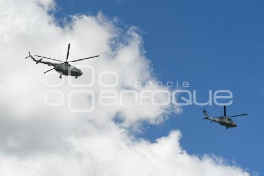 TLAXCALA . PRÁCTICAS FORMACIÓN AERONAVES