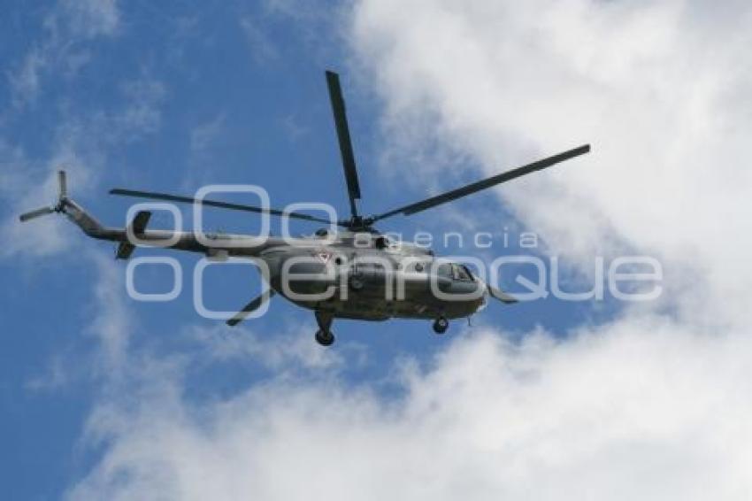 TLAXCALA . PRÁCTICAS FORMACIÓN AERONAVES