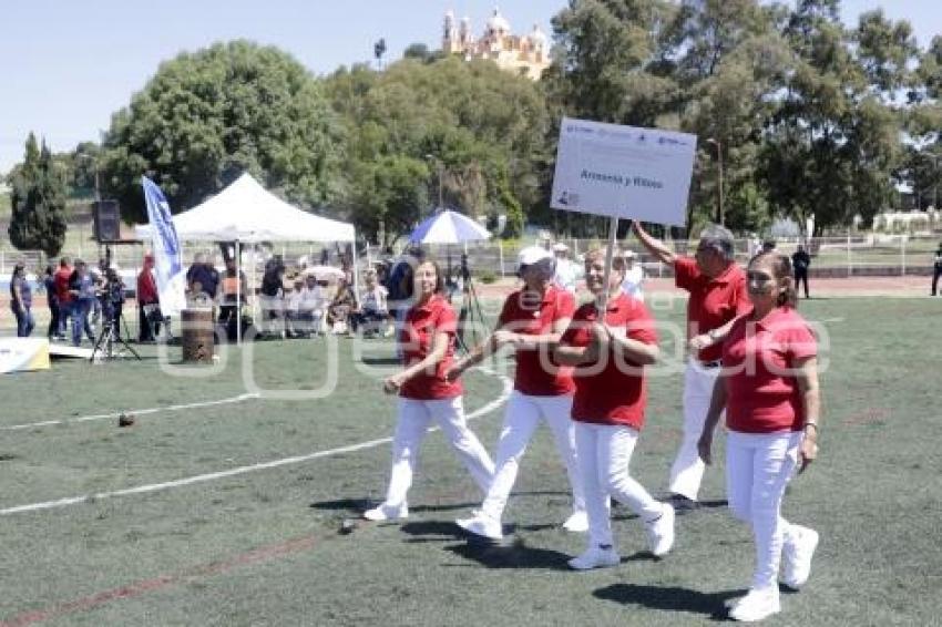 SAN ANDRÉS CHOLULA . JUEGOS ADULTOS MAYORES