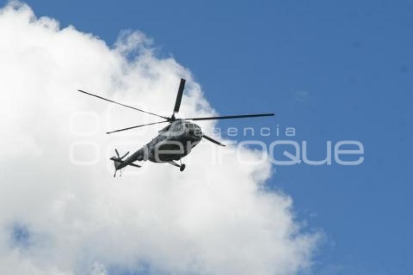 TLAXCALA . PRÁCTICAS FORMACIÓN AERONAVES