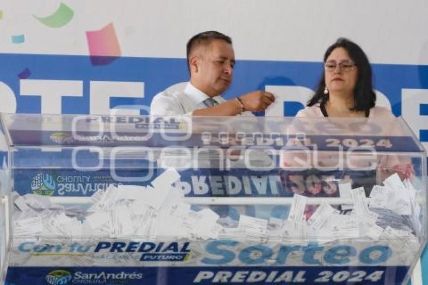 SAN ANDRÉS CHOLULA . SORTEO PREDIAL