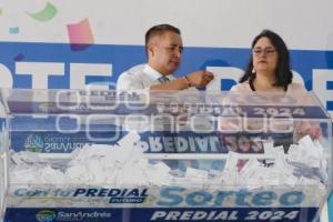 SAN ANDRÉS CHOLULA . SORTEO PREDIAL