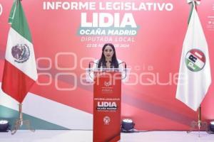 INFORME LEGISLATIVO . LIDIA OCAÑA