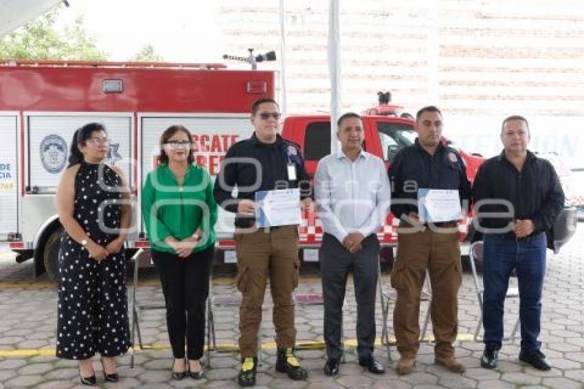 SAN ANDRÉS CHOLULA . DÍA DEL BOMBERO
