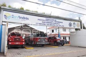 SAN ANDRÉS CHOLULA . DÍA DEL BOMBERO