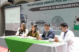 TLAXCALA . CONVENIO RESCATE MATLALCUEYET