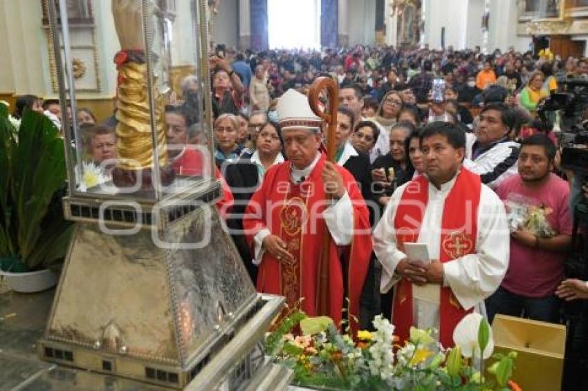 TLAXCALA . RELIQUIAS SAN JUDAS TADEO