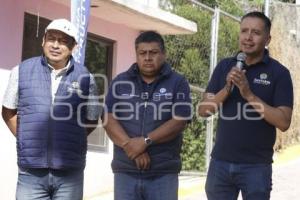 SAN ANDRÉS CHOLULA . ENTREGA PAVIMENTACIÓN