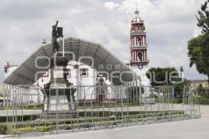 SAN PEDRO CHOLULA .  ADORNOS PATRIOS 