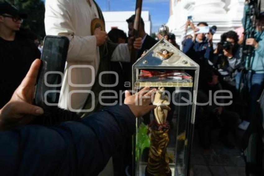 TLAXCALA . RELIQUIAS SAN JUDAS TADEO