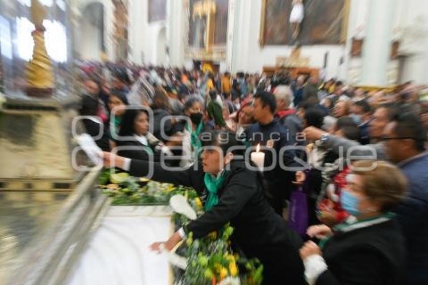 TLAXCALA . RELIQUIAS SAN JUDAS TADEO