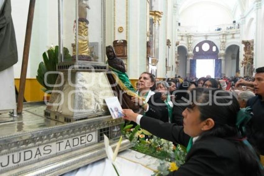 TLAXCALA . RELIQUIAS SAN JUDAS TADEO