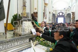 TLAXCALA . RELIQUIAS SAN JUDAS TADEO